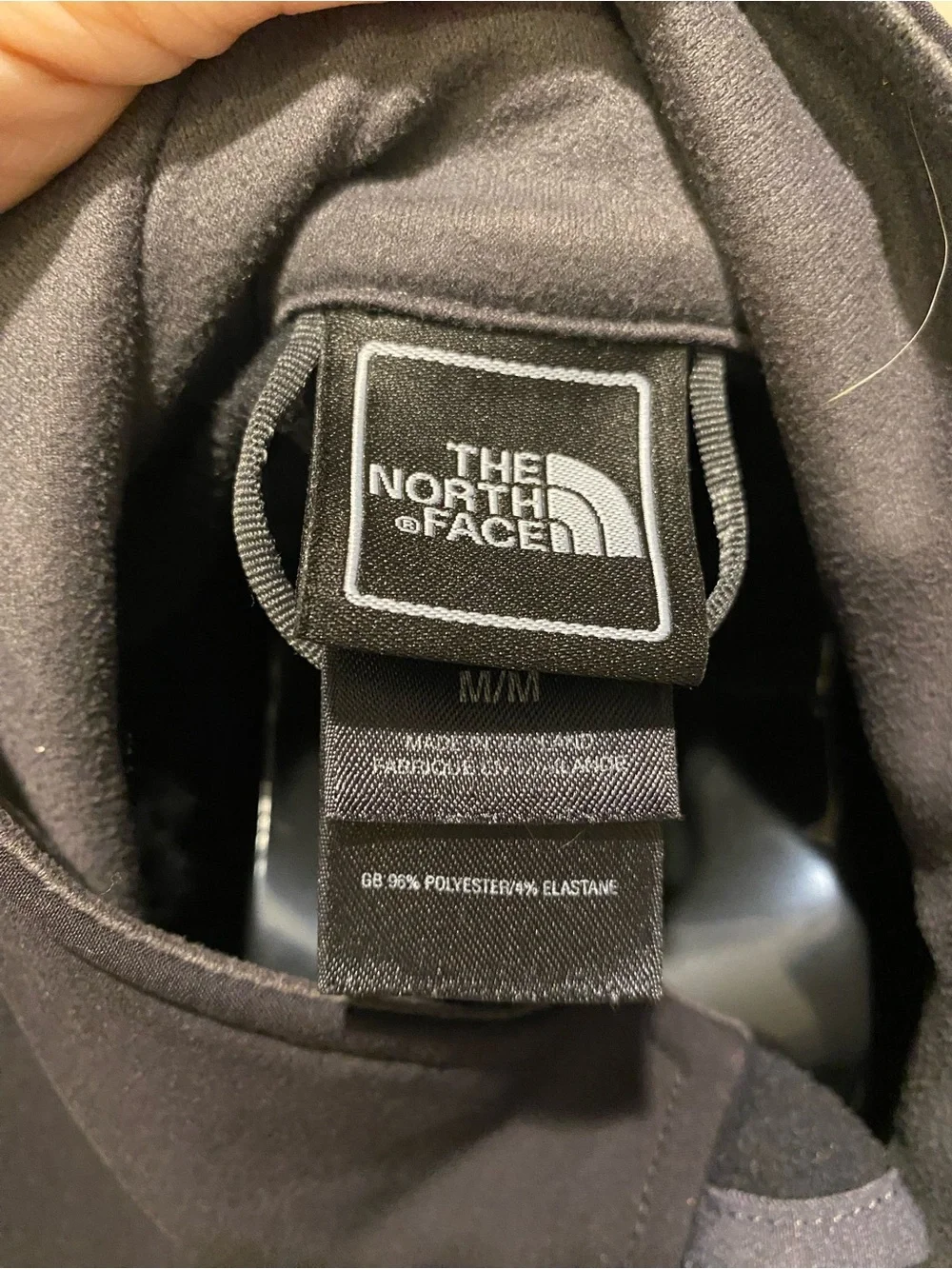 The North Face Apex Bionic Jacket charcoal, gray, and black men’s medium